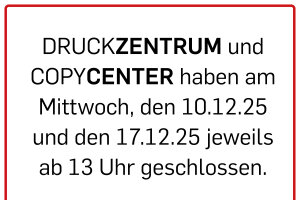 Aushang Dezember